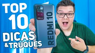 Redmi 10  TOP 10 DICAS amp TRUQUES [upl. by Hanni]