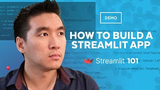 How To Build A Streamlit App  Demo [upl. by Feenah]