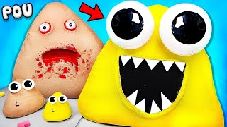 All POU  POUEXE EVIL PAULINE EVIL POU  Boss Fight  FULL Gameplay POUS REVENGE [upl. by Notxap353]