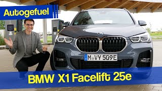 2021 BMW X1 PluginHybrid REVIEW X1 25e PHEV  Autogefuel [upl. by Oiratno]