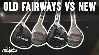 Old Fairway Woods vs New Fairway Woods  Golf Fairway Woods Comparison [upl. by Zamir]