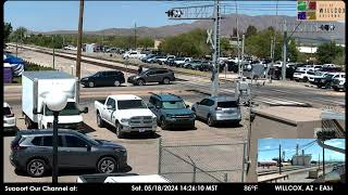 Parked Next to the Tracks Get Towed at Willcox AZ  20240518 [upl. by Euqinommod]