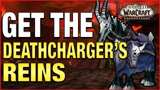 Fast Deathchargers Reins Farming Guide  Stratholme Mount Guide  World of Warcraft Shadowlands [upl. by Artair911]