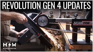 2x72 Belt Grinder  Updated Design amp Plans [upl. by Terrell916]