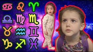 Zodiac Signs As KIDS  Astrology FUNNY compilation [upl. by Ynneb442]