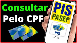 Como Consultar Pis Pelo CPF 2025 Pis Pasep [upl. by Eduardo]