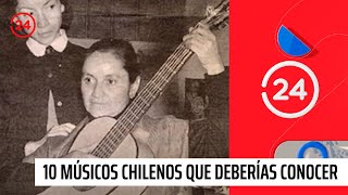 10 músicos chilenos que deberías conocer  24 Horas TVN Chile [upl. by Talya472]