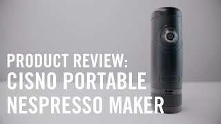 Product Review Cisno Portable Nespresso Maker [upl. by Ydnak]