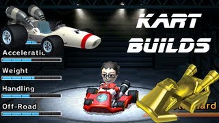 Best karts for WIFI and offline play  Mario Kart 7 build analysis [upl. by Sarene474]