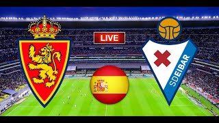 REAL ZARAGOZA 00 EIBAR en vivo  ESPAÑA LaLiga SmartBank  Jornada 8 [upl. by Lune]