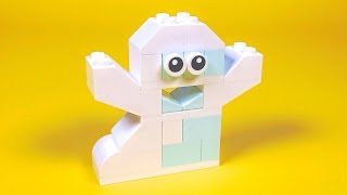 Lego Ghost Building Instructions  Lego Classic 10696 quotHow To” [upl. by Lobell39]