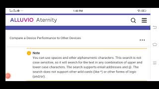 Compare a Device Performance to Other Devices  Aternity [upl. by Notac]