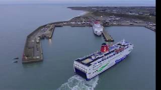 Stena Europe arrival Rosslare Harbour [upl. by Kara-Lynn919]