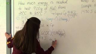 Specific Heat Example Problems [upl. by Cesare]