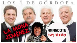 LA quotMONAquot JIMÉNEZ y LOS 4 DE CÓRDOBA  AMANDOTE  Candombe  En Vivo 2021 De locos Escuchalooo [upl. by Ambrosi]