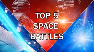 Top 5 Space Battles No Star Wars [upl. by Brownson369]