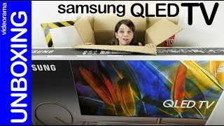 Samsung QLED TV unboxing ¿mejor que OLED [upl. by Murielle]