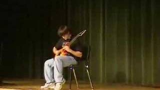 8th grader playing Eddie Van Halens Eruption Solo [upl. by Egiarc]