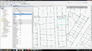 ArcGIS Parcel Fabric Editing Split and Merge Parcels [upl. by Acus656]