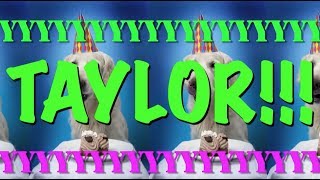 HAPPY BIRTHDAY TAYLOR  EPIC Happy Birthday Song [upl. by Yasui]