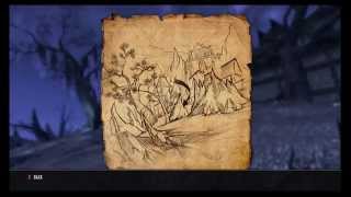 The Elder Scrolls Online Coldharbour Treasure Map 6 Location [upl. by Yremrej]