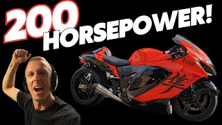 25th Anniversary 2024 Hayabusa Hits 200 Horsepower On The Moore Mafia Dyno [upl. by Chilcote]