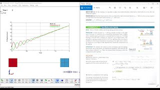 LSDYNA TUTORIAL 11 SpringMass System [upl. by Ahslek]