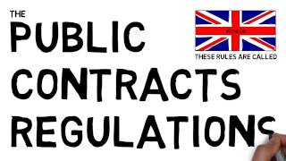 What are the Public Contracts Regulations [upl. by Atinrahc708]