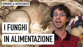 I funghi in alimentazione [upl. by Lerrej494]