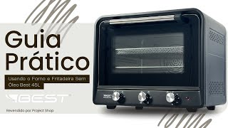 Forno Eletrico Fritadeira Air Fryer Oven 45l Tamanho Familia [upl. by Vince]