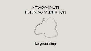 A 2Minute Meditation for Grounding [upl. by Ensign]