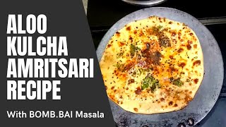 Amritsari Aloo Kulcha recipe with BOMBBAI Master Blend Masala  Tawa Aloo Kulcha [upl. by Slorac307]