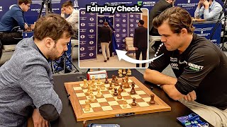 Magnus Carlsen was taken for a Fairplay check after this game  Brilliant Positional Chess [upl. by Aliek]