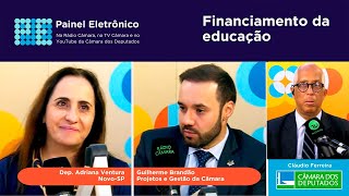 Educação deputada aponta falta gestão de qualidade no uso de recursos  0511 paineleletrônico [upl. by Audun]