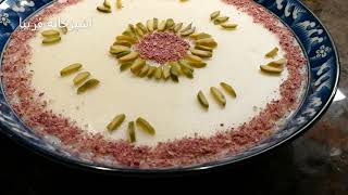 فرنی،دسرسنتی خوشمزه ودلچسب،ساده وآسان باآشپزخانه فریبا Delicious Ferni Rice Pudding Recipe [upl. by Cassandre990]