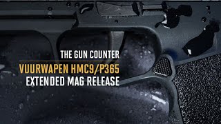 Vuurwapen HMC9 P365 Extended Mag Release Button  Removal Install Tutorial [upl. by Jereld]