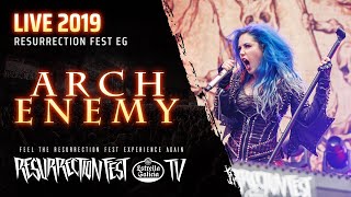 Arch Enemy  Live at Resurrection Fest EG 2019 Viveiro Spain Proshot Full Show [upl. by Ellehs]