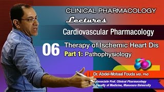 Cardiovascular Pharmacology Ar  06  Ischemic heart disease pathophysiology [upl. by Danica792]