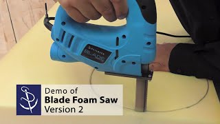 Demo of Sailrite Blade Foam Saw  Version 2 [upl. by Bowra]