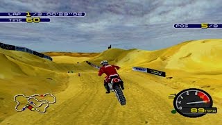 Moto Racer 2 Gameplay Moto X Championship PlayStation [upl. by Tubb]