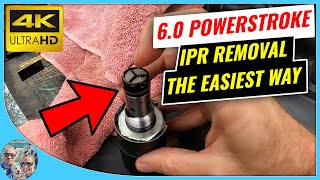 60 Powerstroke IPR removal Literally under 3 minutes [upl. by Nylleoj]