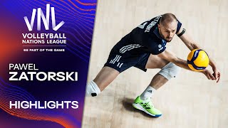 BEST OF  Pawel Zatorski  VNL 2023  Player Highlights [upl. by Baecher53]