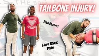 Tailbone Pain Relief With Chiropractic Adjustment  Coccyx Pain Treatment  SpringBackChirocom [upl. by Secilu]