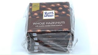 Ritter Sport Whole Hazelnuts Chocolate Bar 100g Pack of 5 [upl. by Faletti]