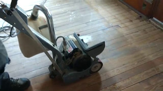 Home Depot Drum type Floor Sander rental [upl. by Hasan]