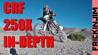 CRF250X InDepth Review [upl. by Gardiner]