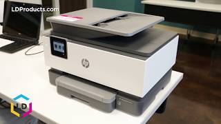 How to Install Ink Cartridges in the OfficeJet Pro 9015 and 9025 [upl. by Leisha370]