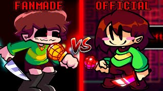 FNF Vs Chara 20  Megalo Strike Back Official Vs Fanmade vs chara og update vs fan remaster [upl. by Oznole]