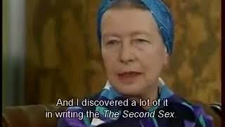 Simone de Beauvoir Interview Why Im a feminist 1975 English Subs [upl. by Ecidnac41]