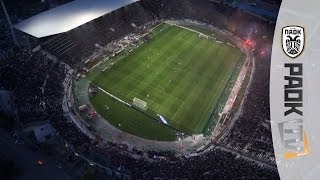 Η Φλεγόμενη Τούμπα από ψηλά  PAOK TV [upl. by Panthia]